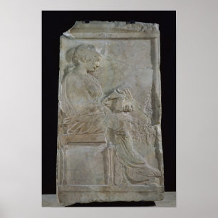 Stele of Philis, daughter of Cleomenes Poster