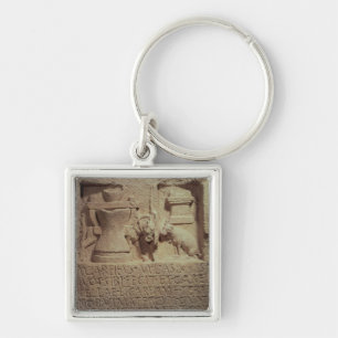Stele of the miller Marcus Careius Asisa Key Ring