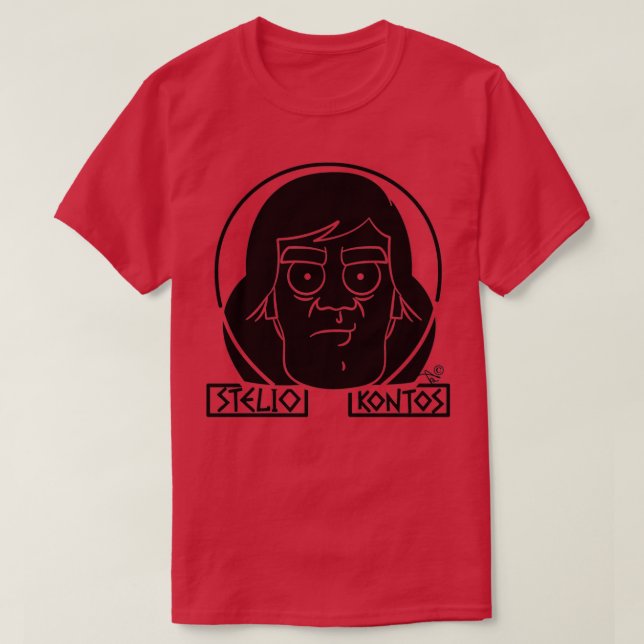 Stelio Kontos blk by Tais s  T-Shirt (Design Front)