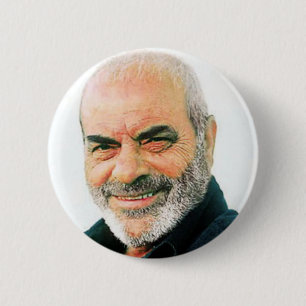 STELIOS KAZANTZIDIS PIN BACK BADGE