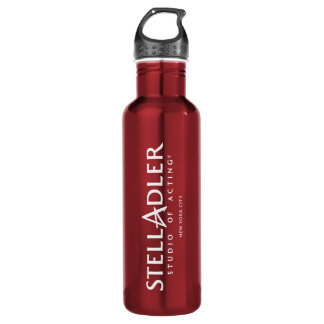 Stella Adler Water Bottle, Stainless Steel, 24 oz 710 Ml Water Bottle