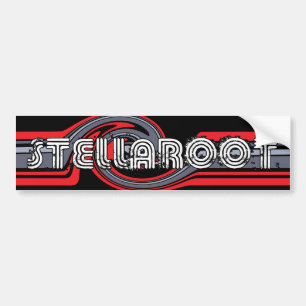 Stella Black Wave Killed Bumper Sticker