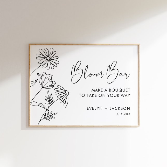 STELLA Bloom Bar, Flower Bar, DIY Bouquet Poster (Creator Uploaded)