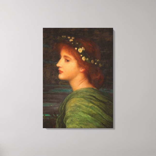 Stella (by Frank Dicksee) Canvas Print (Front)