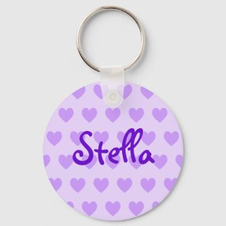 Stella in Purple Key Ring