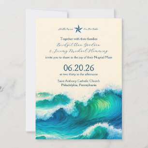 Stella Maris Wedding Invitation