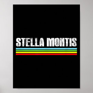 Stella Montis Map Game Esrts Poster