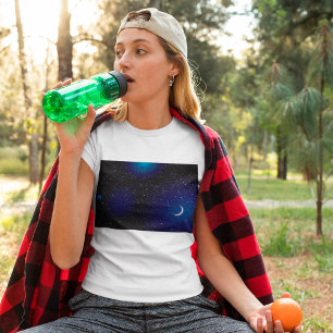 Stella Space Landscape Womens T-Shirt
