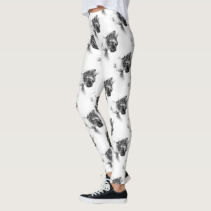 Stella the Grey Cat Leggings