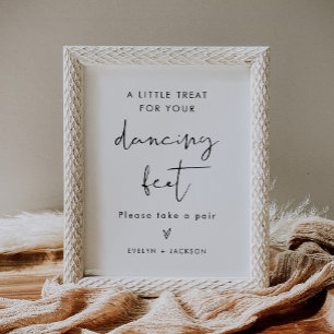 STELLA Wedding Flip Flop Sign