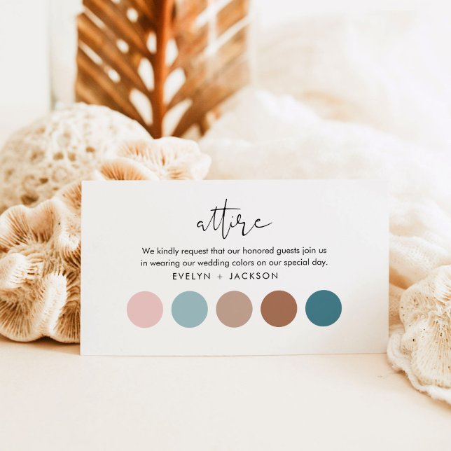 STELLA Wedding Guest Attire Enclosure Card (Creator Uploaded)