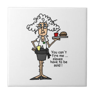 Stella With Attitude Humour Tile