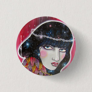 Stellar 3 Cm Round Badge