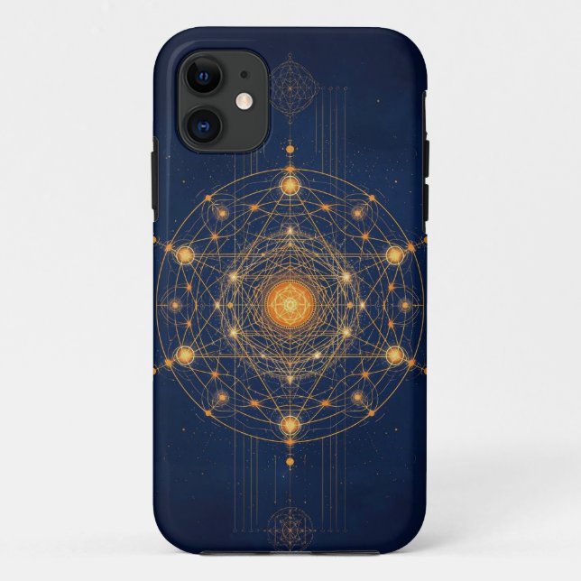 Stellar Alignment: The Geometry of Inner Light Case-Mate iPhone Case (Back)