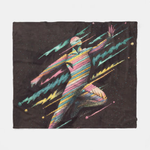 Stellar Ascension Fleece Blanket