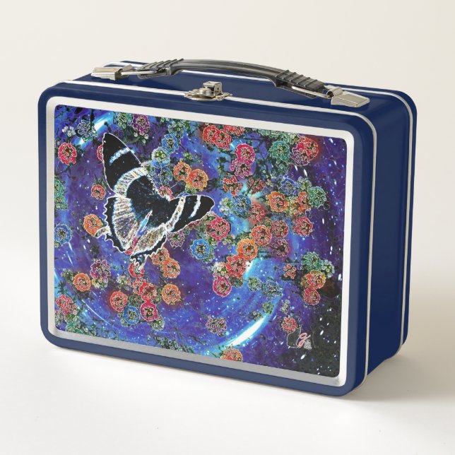Stellar Blooms Metal Lunchbox (Front)