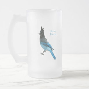 Stellar Blue Jay Mug or Stein