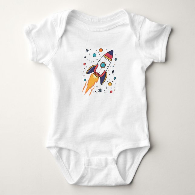 Stellar Dreams Baby Bodysuit (Front)