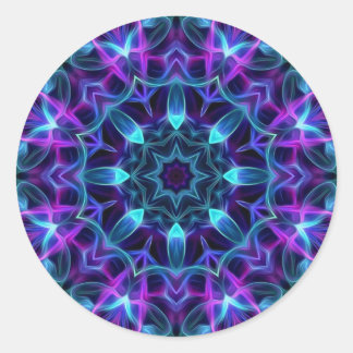 Stellar Glow Classic Round Sticker