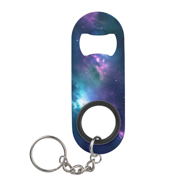 Stellar Illumination: Nebula with Glowing Stars (Front)