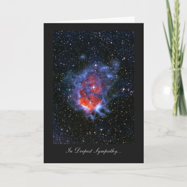 Stellar Nurseries RCW120 - In Deepest Sympathy Card (Front)