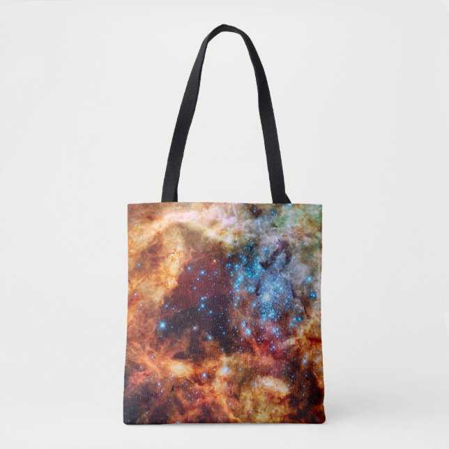 Stellar Nursery R136 Tarantula Nebula NASA Photo Tote Bag (Front)