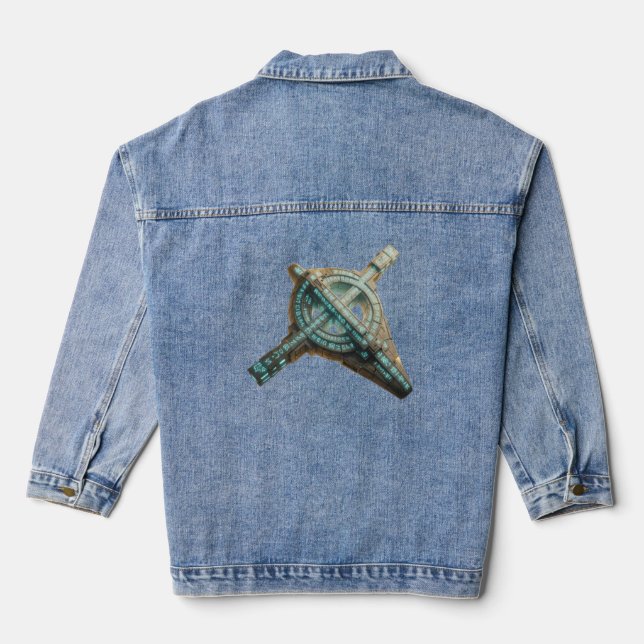 Stellar Path – Journey Through the Universe´11 Denim Jacket (Back)