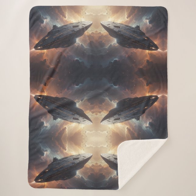 Stellar Path – Journey Through the Universe´13 Sherpa Blanket (Front)