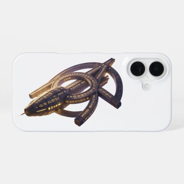 Stellar Path – Journey Through the Universe´14 iPhone 16 Case (Back Horizontal)