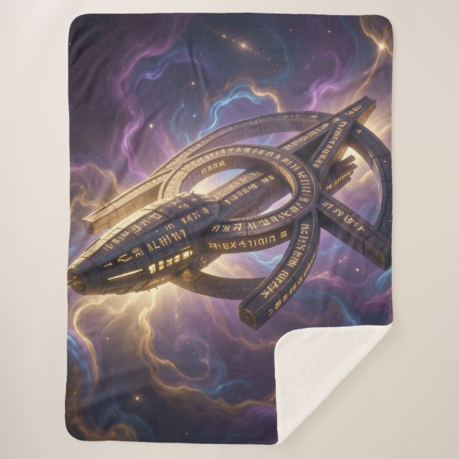 Stellar Path – Journey Through the Universe´14 Sherpa Blanket (Front)