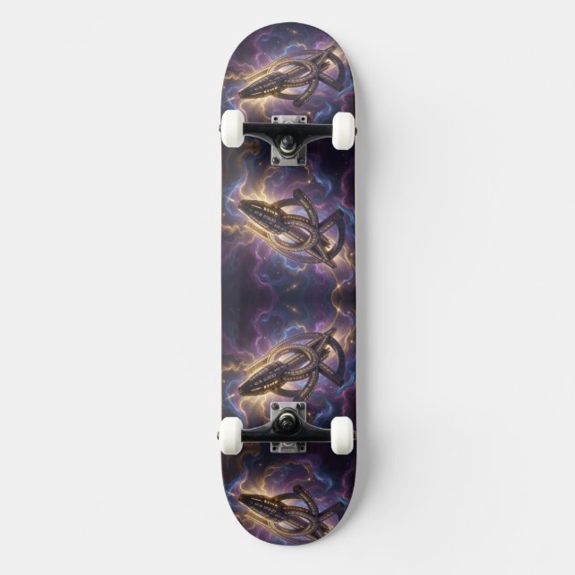 Stellar Path – Journey Through the Universe´14 Skateboard (Front)