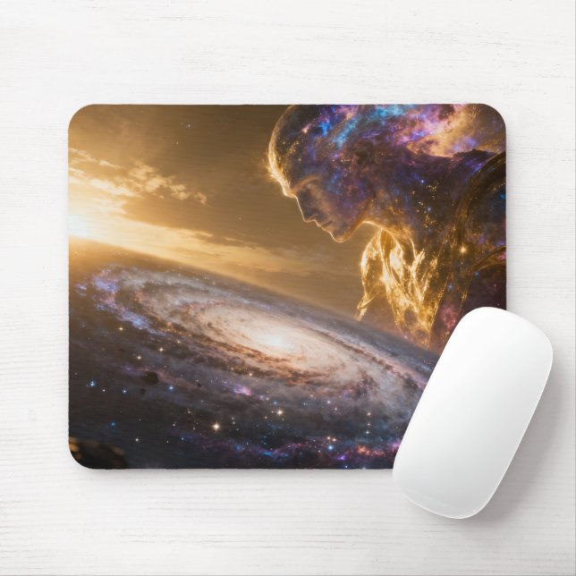 Stellar Path – Journey Through the Universe´15 Mouse Mat (With Mouse)