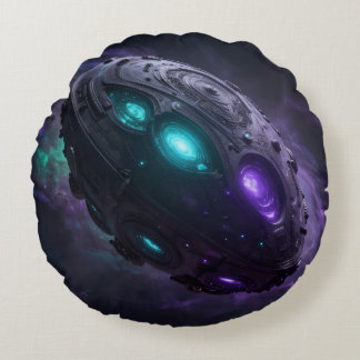 Stellar Path – Journey Through the Universe´1 Round Cushion