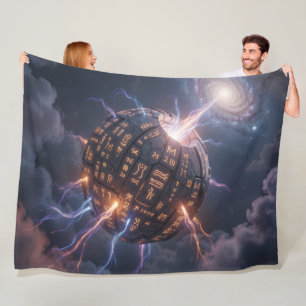 Stellar Path – Journey Through the Universe´4 Fleece Blanket