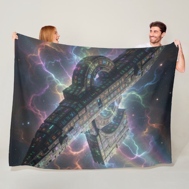 Stellar Path – Journey Through the Universe´6 Fleece Blanket (In Situ)