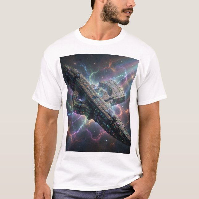 Stellar Path – Journey Through the Universe´6 T-Shirt (Front)