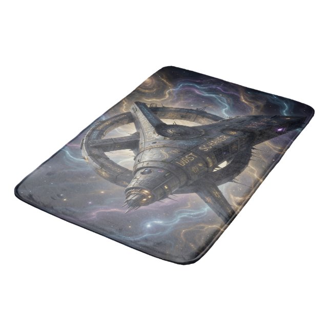 Stellar Path – Journey Through the Universe´7 Bath Mat (Angled)