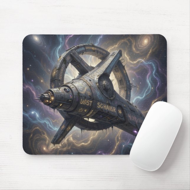 Stellar Path – Journey Through the Universe´7 Mouse Mat (With Mouse)