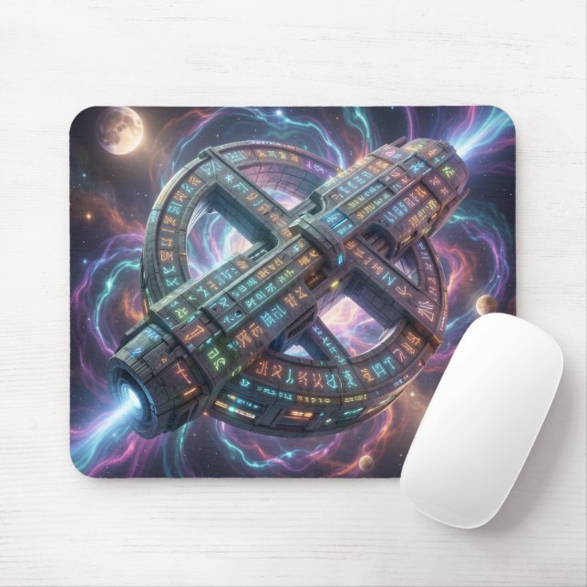 Stellar Path – Journey Through the Universe´8 Mouse Mat (With Mouse)