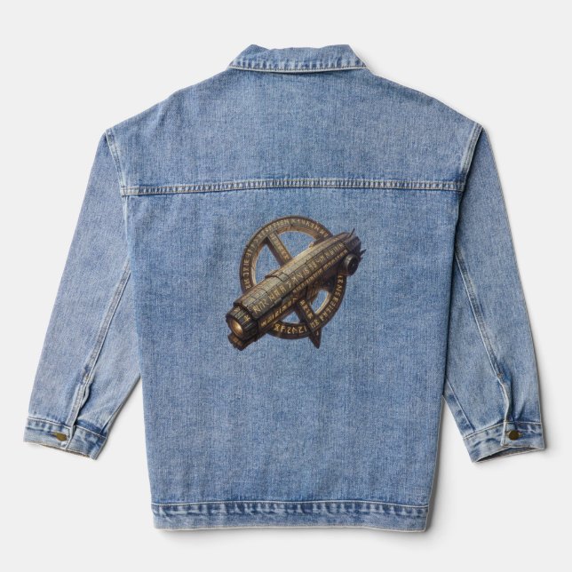 Stellar Path – Journey Through the Universe´9 Denim Jacket (Back)