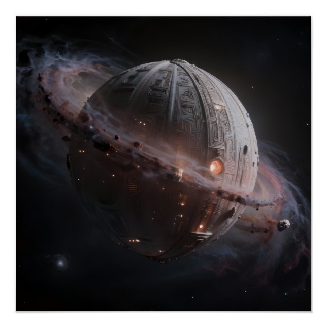 Stellar Path – Journey Through the Universe Poster (Front)