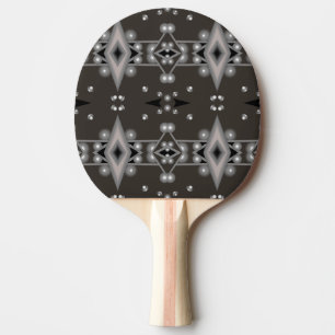 Stellar Performance Modern Abstract Art Design Ping Pong Paddle