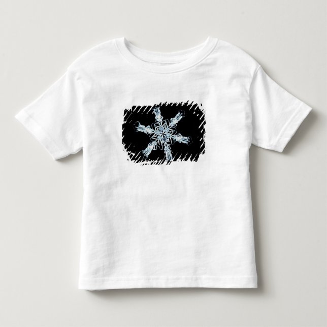 Stellar snow crystal toddler T-Shirt (Front)