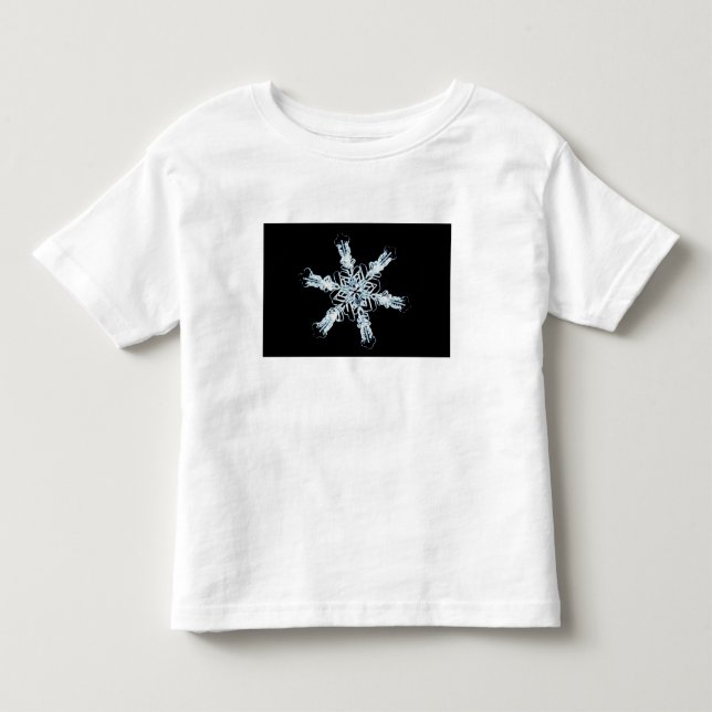 Stellar snow crystal toddler T-Shirt (Front)