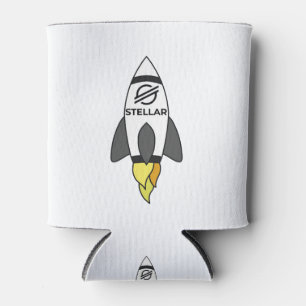 Stellar To The Moon Rocket Can Cooler