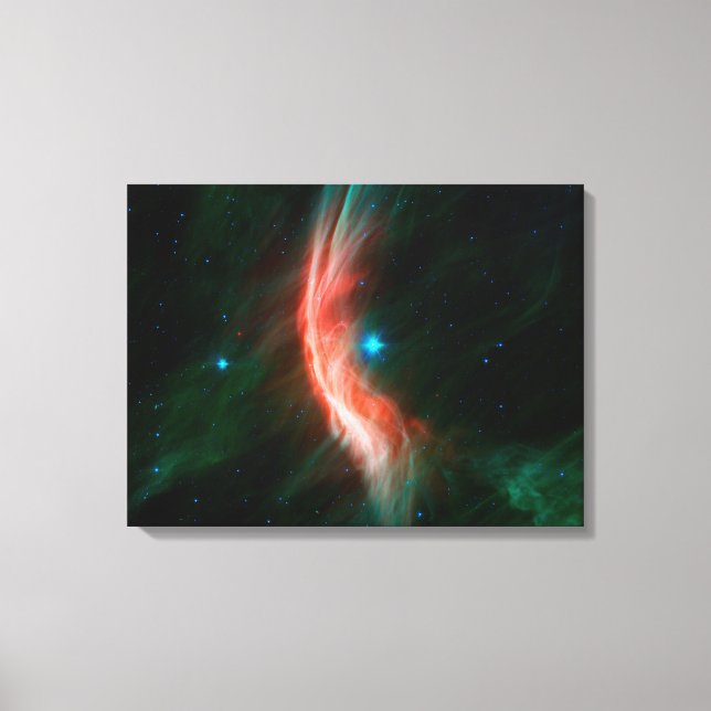 Stellar Winds Flow Out From Zeta Ophiuchi. Canvas Print (Front)