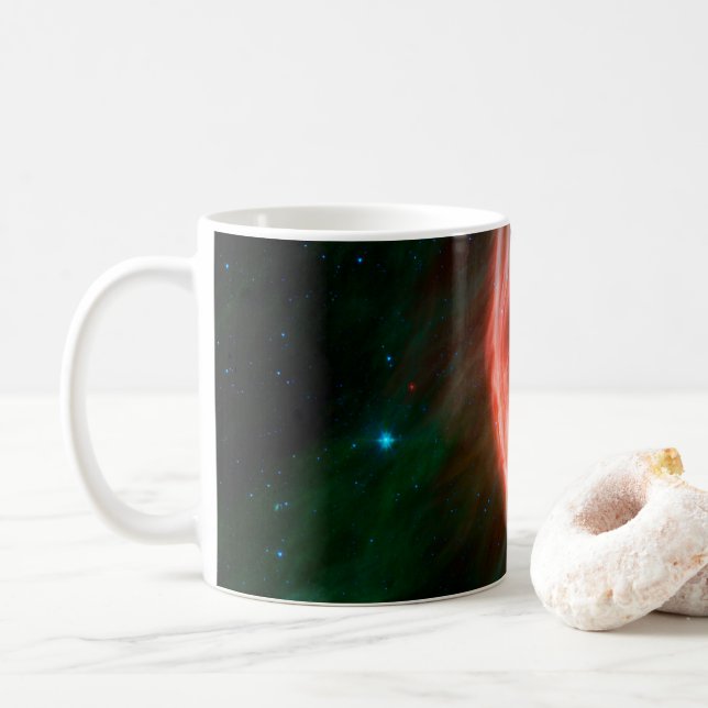 Stellar Winds Flow Out From Zeta Ophiuchi. Coffee Mug (With Donut)