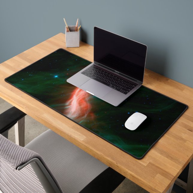 Stellar Winds Flow Out From Zeta Ophiuchi. Desk Mat (Office 2)