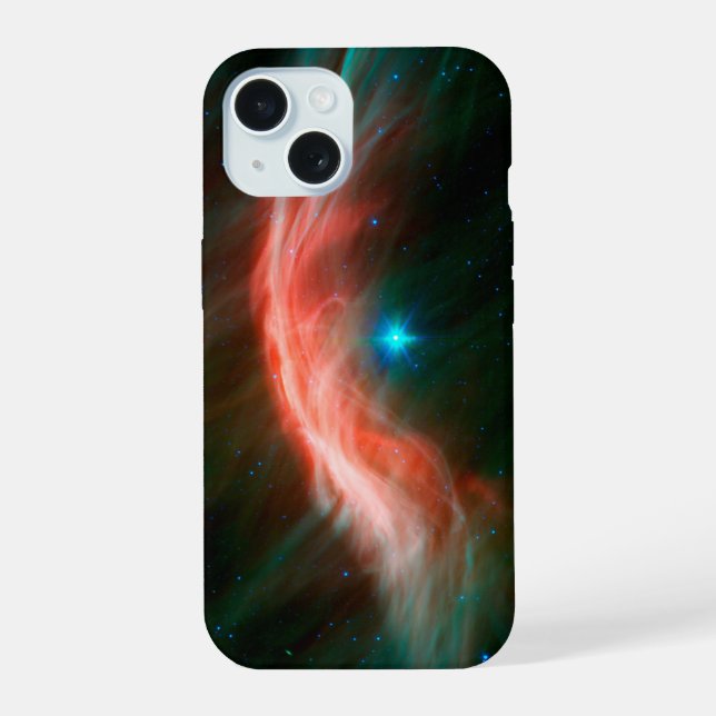 Stellar Winds Flow Out From Zeta Ophiuchi. iPhone 15 Case (Back)