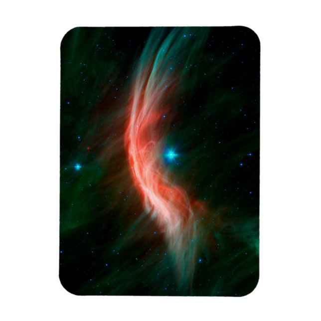 Stellar Winds Flow Out From Zeta Ophiuchi. Magnet (Vertical)
